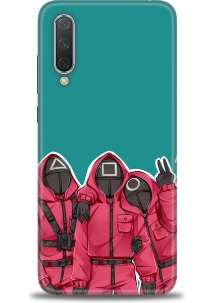 Xiaomi Mi 9 Se Kılıf Hd Baskılı Kılıf + Seramik Tam Kaplayan Ekran Koruyucu 290