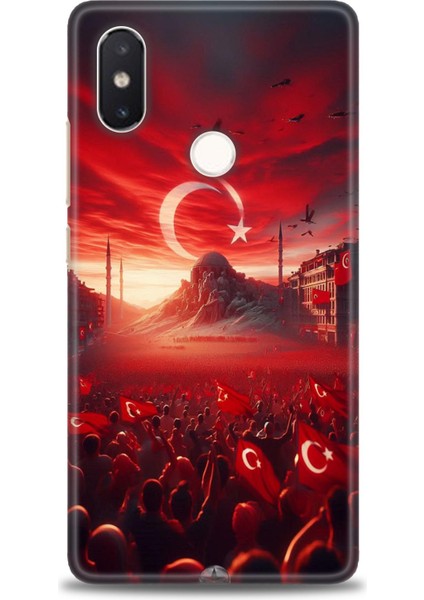 Xiaomi Mi 8 Se Kılıf Hd Baskılı Kılıf + Seramik Tam Kaplayan Ekran Koruyucu 39