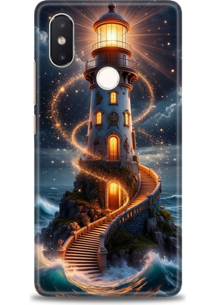 Xiaomi Mi 8 Se Kılıf Hd Baskılı Kılıf + Seramik Tam Kaplayan Ekran Koruyucu 232