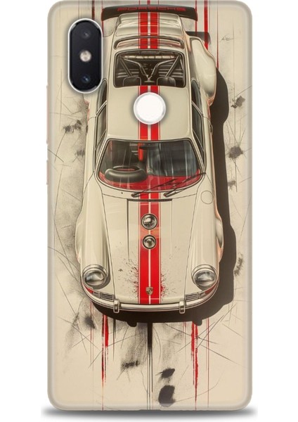 Xiaomi Mi 8 Se Kılıf Hd Baskılı Kılıf + Seramik Tam Kaplayan Ekran Koruyucu 485