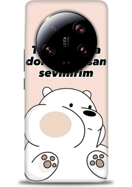 Xiaomi Mi 13 Ultra Kılıf Hd Baskılı Kılıf + Seramik Tam Kaplayan Ekran Koruyucu 158