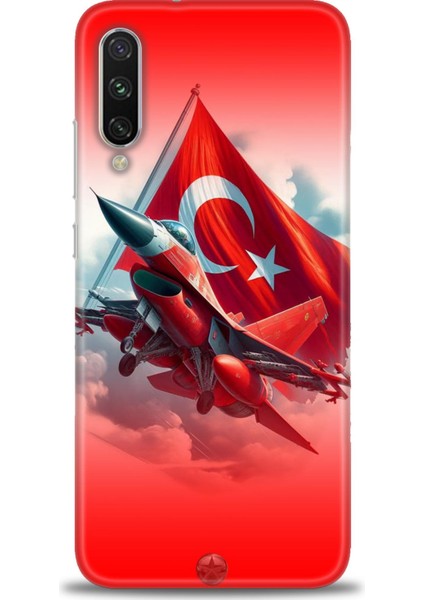Xiaomi Mi A3 Kılıf Hd Baskılı Kılıf + Seramik Tam Kaplayan Ekran Koruyucu 38