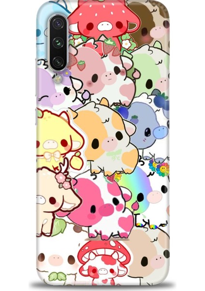 Xiaomi Mi A3 Kılıf Hd Baskılı Kılıf + Seramik Tam Kaplayan Ekran Koruyucu 491
