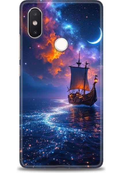 Xiaomi Mi 8 Se Kılıf Hd Baskılı Kılıf + Seramik Tam Kaplayan Ekran Koruyucu 235