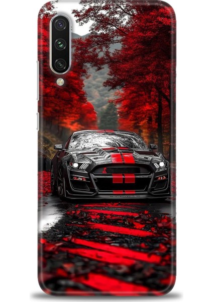 Xiaomi Mi A3 Kılıf Hd Baskılı Kılıf + Seramik Tam Kaplayan Ekran Koruyucu 490