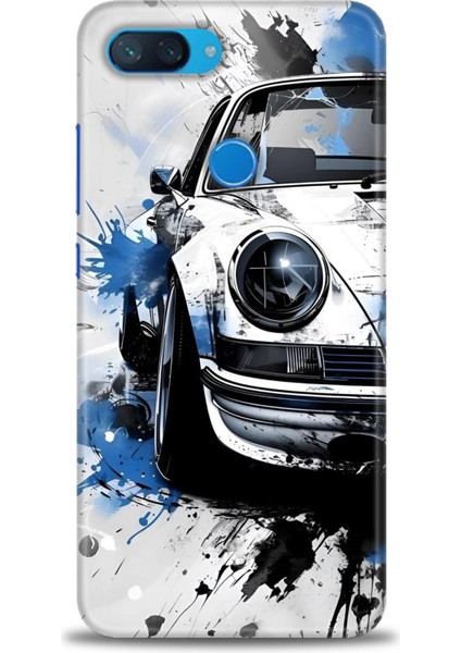 Xiaomi Mi 8 Lite Kılıf Hd Baskılı Kılıf + Seramik Tam Kaplayan Ekran Koruyucu 487