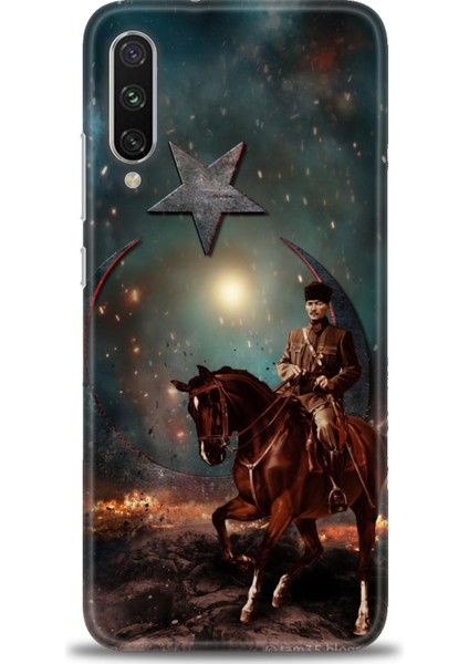 Xiaomi Mi A3 Kılıf Hd Baskılı Kılıf + Seramik Tam Kaplayan Ekran Koruyucu 25
