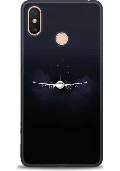 Xiaomi Mi Max 3 Kılıf Hd Baskılı Kılıf + Seramik Tam Kaplayan Ekran Koruyucu 381