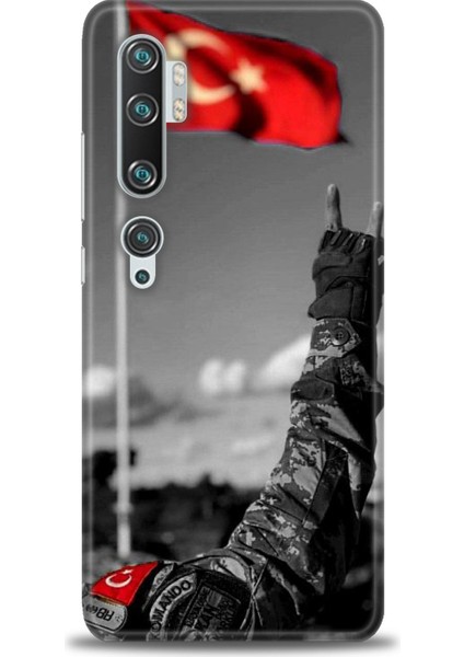 Xiaomi Mi Note 10 Pro Kılıf Hd Baskılı Kılıf + Seramik Tam Kaplayan Ekran Koruyucu 35