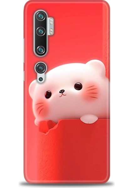 Xiaomi Mi Note 10 Pro Kılıf Hd Baskılı Kılıf + Seramik Tam Kaplayan Ekran Koruyucu 75