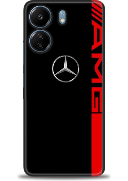 Xiaomi Poco C65 Kılıf Hd Baskılı Kılıf + Seramik Tam Kaplayan Ekran Koruyucu 373