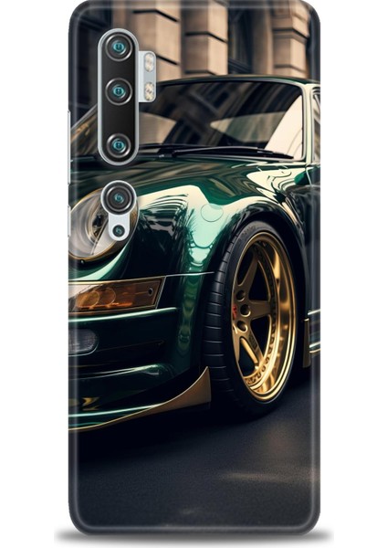 Xiaomi Mi Note 10 Pro Kılıf Hd Baskılı Kılıf + Seramik Tam Kaplayan Ekran Koruyucu 486