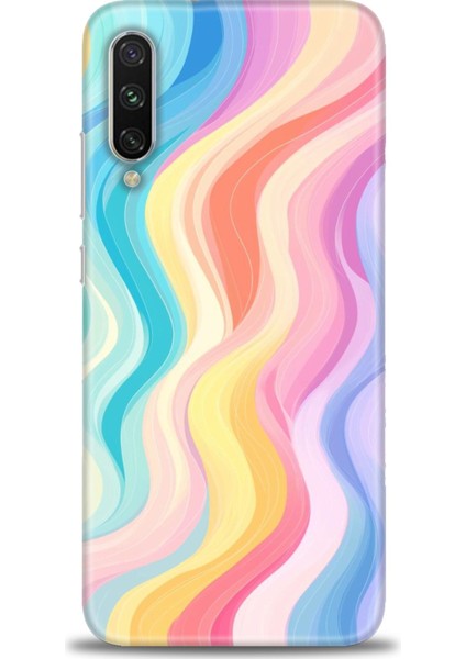 Xiaomi Mi A3 Kılıf Hd Baskılı Kılıf + Seramik Tam Kaplayan Ekran Koruyucu 424