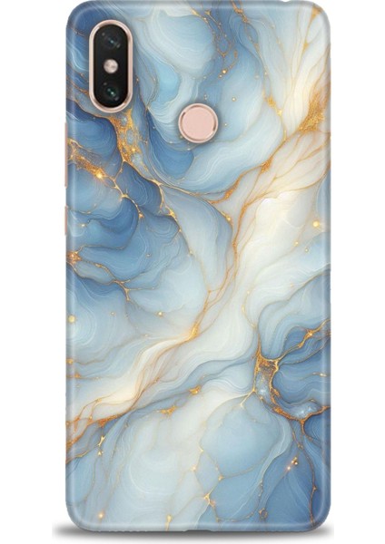 Xiaomi Mi Max 3 Kılıf Hd Baskılı Kılıf + Seramik Tam Kaplayan Ekran Koruyucu 318