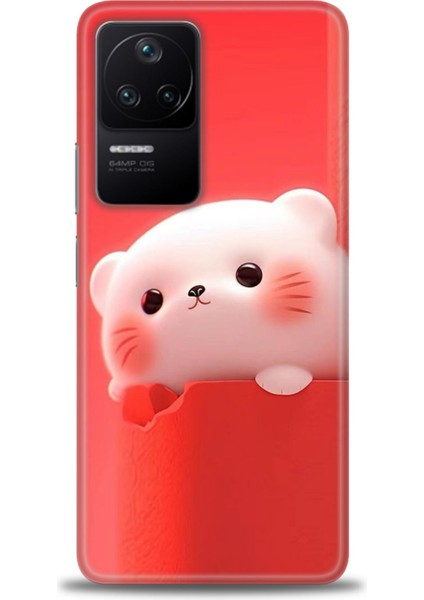 Xiaomi Poco F4 Kılıf Hd Baskılı Kılıf + Seramik Tam Kaplayan Ekran Koruyucu 75