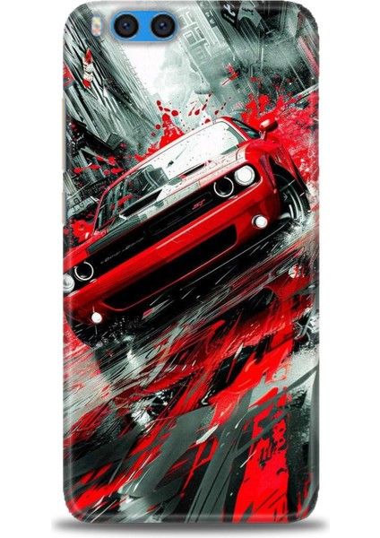 Xiaomi Mi Note 3 Kılıf Hd Baskılı Kılıf + Seramik Tam Kaplayan Ekran Koruyucu 106