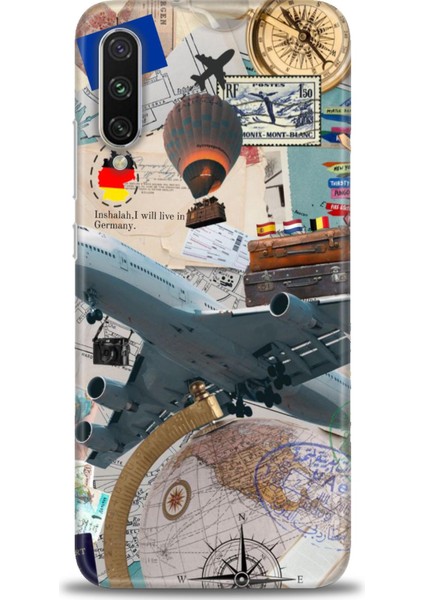 Xiaomi Mi A3 Kılıf Hd Baskılı Kılıf + Seramik Tam Kaplayan Ekran Koruyucu 261