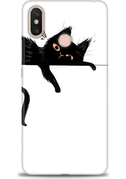 Xiaomi Mi Max 3 Kılıf Hd Baskılı Kılıf + Seramik Tam Kaplayan Ekran Koruyucu 63