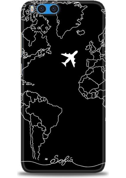 Xiaomi Mi Note 3 Kılıf Hd Baskılı Kılıf + Seramik Tam Kaplayan Ekran Koruyucu 382