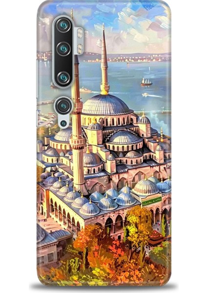 Xiaomi Mi Note 10 Pro Kılıf Hd Baskılı Kılıf + Seramik Tam Kaplayan Ekran Koruyucu 226