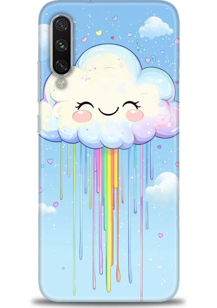 Xiaomi Mi A3 Kılıf Hd Baskılı Kılıf + Seramik Tam Kaplayan Ekran Koruyucu 307