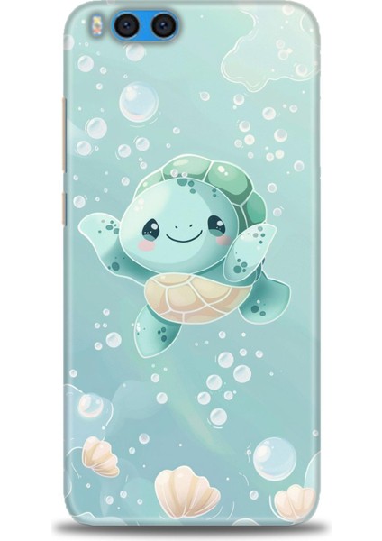 Xiaomi Mi Note 3 Kılıf Hd Baskılı Kılıf + Seramik Tam Kaplayan Ekran Koruyucu 310