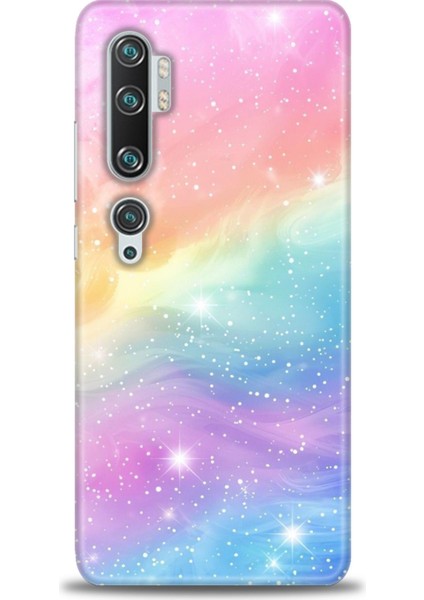 Xiaomi Mi Note 10 Pro Kılıf Hd Baskılı Kılıf + Seramik Tam Kaplayan Ekran Koruyucu 422