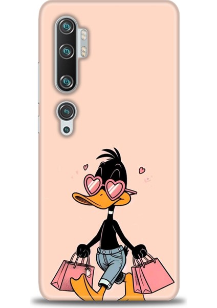 Xiaomi Mi Note 10 Pro Kılıf Hd Baskılı Kılıf + Seramik Tam Kaplayan Ekran Koruyucu 405