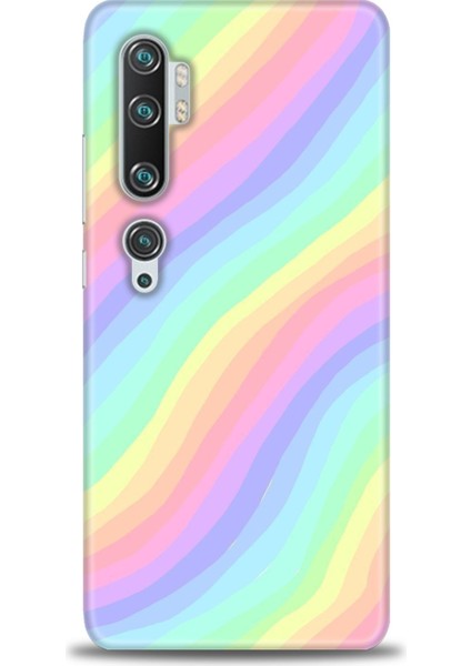 Xiaomi Mi Note 10 Pro Kılıf Hd Baskılı Kılıf + Seramik Tam Kaplayan Ekran Koruyucu 427