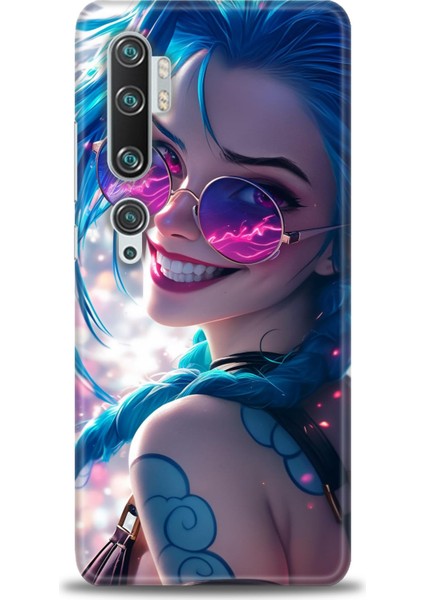 Xiaomi Mi Note 10 Pro Kılıf Hd Baskılı Kılıf + Seramik Tam Kaplayan Ekran Koruyucu 274