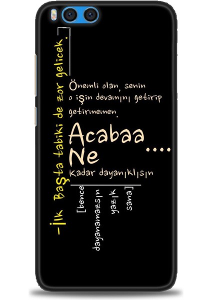 Xiaomi Mi Note 3 Kılıf Hd Baskılı Kılıf + Seramik Tam Kaplayan Ekran Koruyucu 393