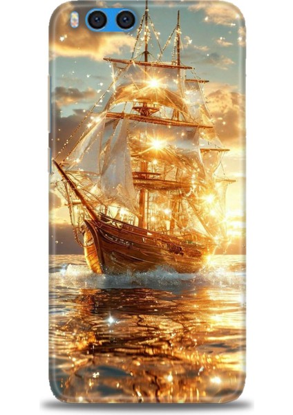 Xiaomi Mi Note 3 Kılıf Hd Baskılı Kılıf + Seramik Tam Kaplayan Ekran Koruyucu 234