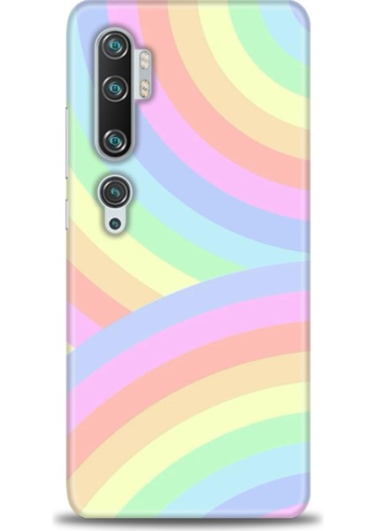 Xiaomi Mi Note 10 Pro Kılıf Hd Baskılı Kılıf + Seramik Tam Kaplayan Ekran Koruyucu 425
