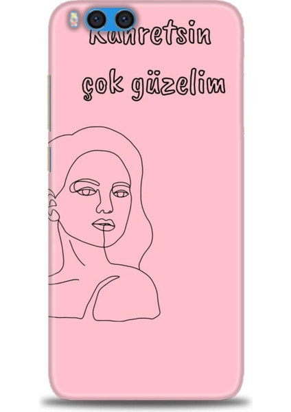 Xiaomi Mi Note 3 Kılıf Hd Baskılı Kılıf + Seramik Tam Kaplayan Ekran Koruyucu 162