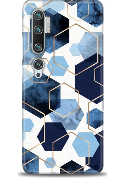Xiaomi Mi Note 10 Pro Kılıf Hd Baskılı Kılıf + Seramik Tam Kaplayan Ekran Koruyucu 324