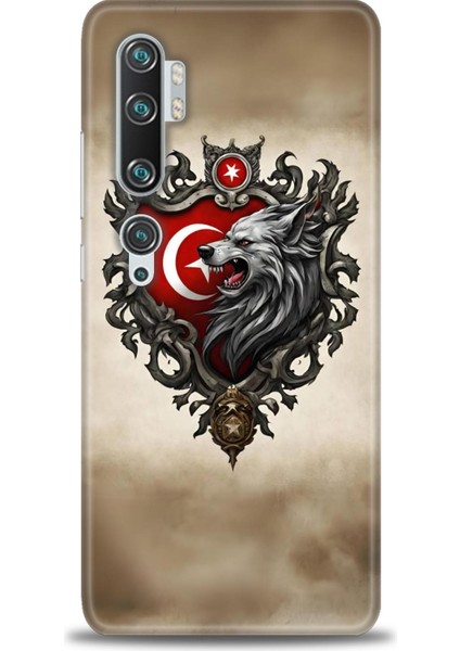 Xiaomi Mi Note 10 Pro Kılıf Hd Baskılı Kılıf + Seramik Tam Kaplayan Ekran Koruyucu 461