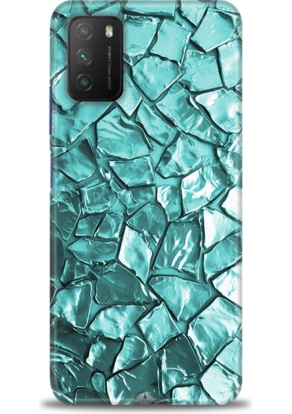 Xiaomi Poco M3 Kılıf Hd Baskılı Kılıf + Seramik Tam Kaplayan Ekran Koruyucu 335
