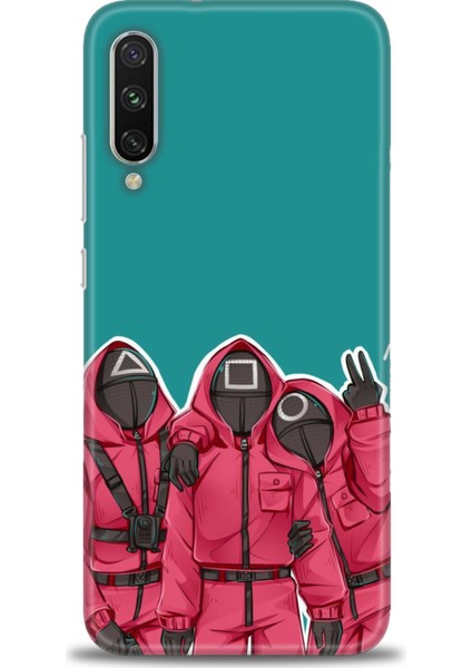 Xiaomi Mi A3 Kılıf Hd Baskılı Kılıf + Seramik Tam Kaplayan Ekran Koruyucu 290