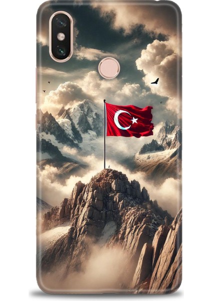 Xiaomi Mi Max 3 Kılıf Hd Baskılı Kılıf + Seramik Tam Kaplayan Ekran Koruyucu 34
