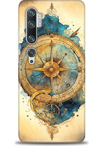 Xiaomi Mi Note 10 Pro Kılıf Hd Baskılı Kılıf + Seramik Tam Kaplayan Ekran Koruyucu 89