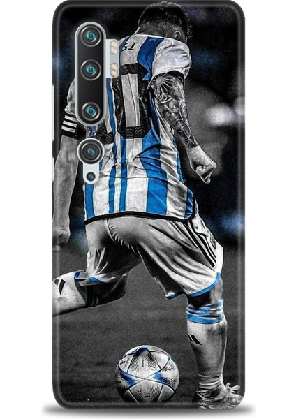 Xiaomi Mi Note 10 Pro Kılıf Hd Baskılı Kılıf + Seramik Tam Kaplayan Ekran Koruyucu 11