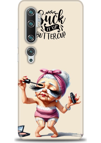 Xiaomi Mi Note 10 Pro Kılıf Hd Baskılı Kılıf + Seramik Tam Kaplayan Ekran Koruyucu 50