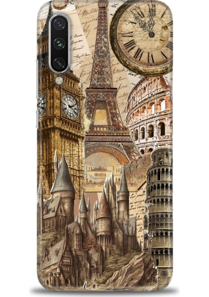 Xiaomi Mi A3 Kılıf Hd Baskılı Kılıf + Seramik Tam Kaplayan Ekran Koruyucu 263