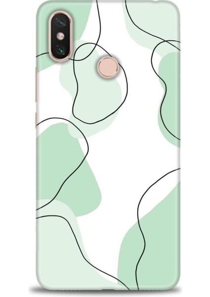 Xiaomi Mi Max 3 Kılıf Hd Baskılı Kılıf + Seramik Tam Kaplayan Ekran Koruyucu 175