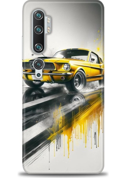 Xiaomi Mi Note 10 Pro Kılıf Hd Baskılı Kılıf + Seramik Tam Kaplayan Ekran Koruyucu 108