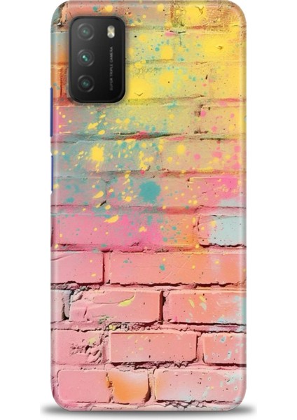 Xiaomi Poco M3 Kılıf Hd Baskılı Kılıf + Seramik Tam Kaplayan Ekran Koruyucu 432