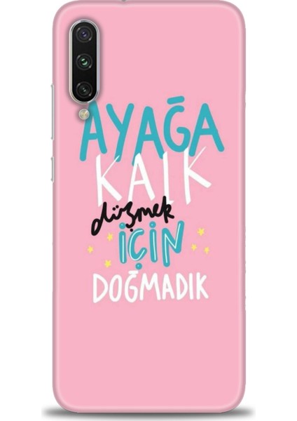 Xiaomi Mi A3 Kılıf Hd Baskılı Kılıf + Seramik Tam Kaplayan Ekran Koruyucu 161