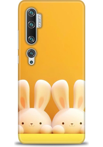 Xiaomi Mi Note 10 Kılıf Hd Baskılı Kılıf + Seramik Tam Kaplayan Ekran Koruyucu 78