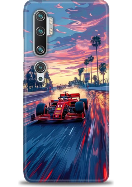 Xiaomi Mi Note 10 Pro Kılıf Hd Baskılı Kılıf + Seramik Tam Kaplayan Ekran Koruyucu 102