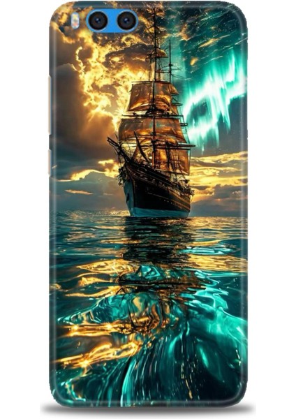 Xiaomi Mi Note 3 Kılıf Hd Baskılı Kılıf + Seramik Tam Kaplayan Ekran Koruyucu 237